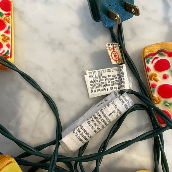 NWOT Pizza Party Lights - Picture 4 of 4